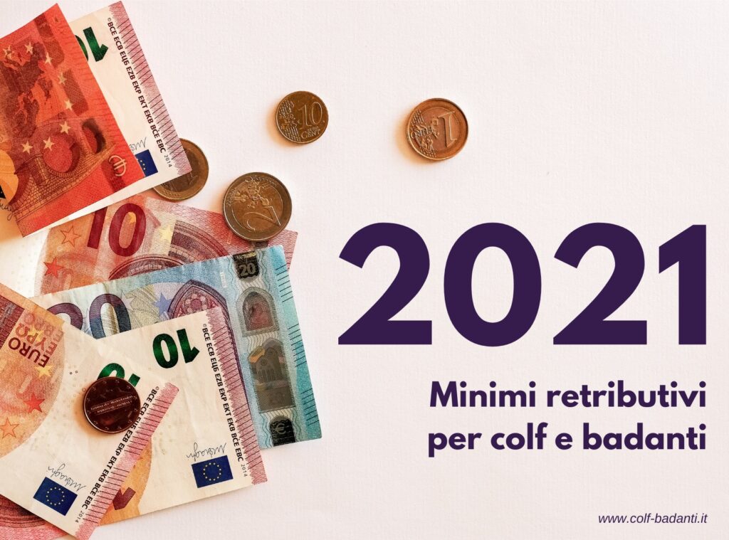 Minimi retributivi 2021